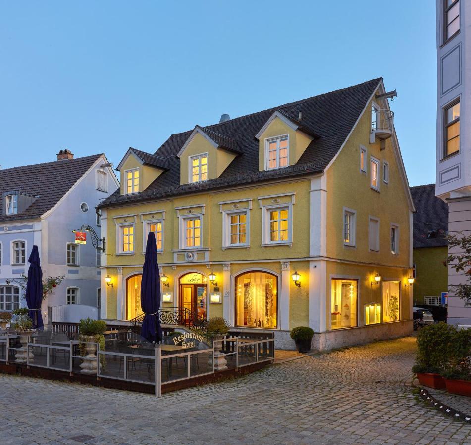 Lodner Hotel Drei Mohren Lauingen Ngoại thất bức ảnh